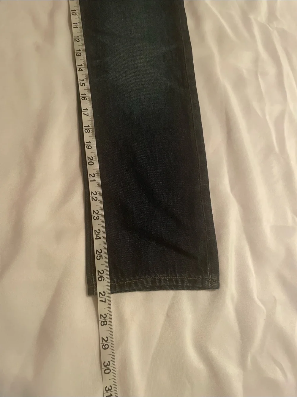 GAP Kids Dark Blue ‘90s Original Straight Jeans Subtle Distressing, NWT, Size 12